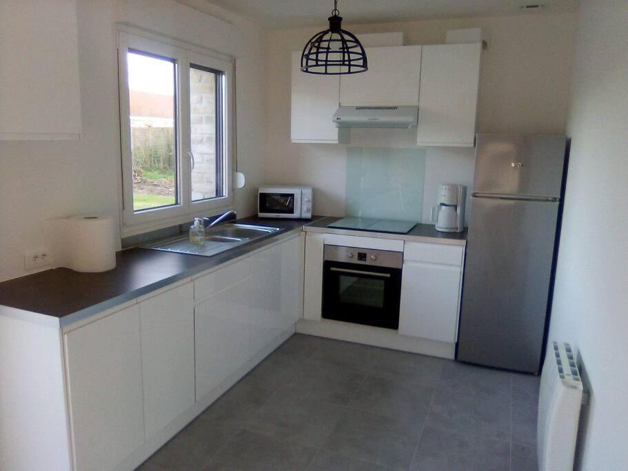 Gite 3 Chambres Neuf Proche Plage Oye-Plage Exterior foto